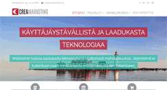 Desktop Screenshot of creamarketing.com